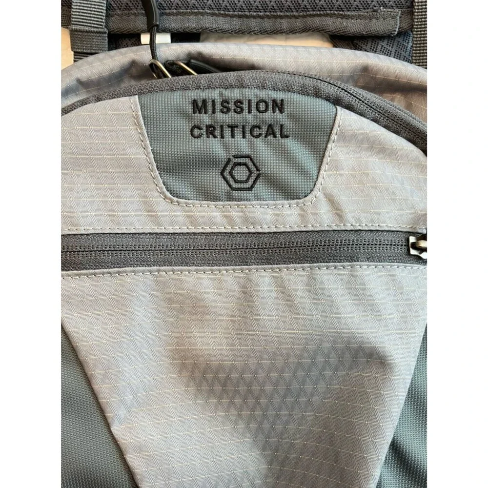 Mission Critical S02 Daypack Tactical Baby Gear Dad Backpack Diaper Bag Gray New